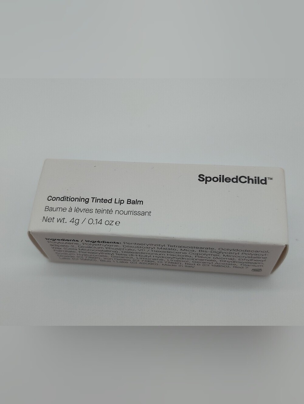 SpoiledChild Conditioning Tinted Lip Balm Natural Pink 4g New in Box - Picture 4 of 6